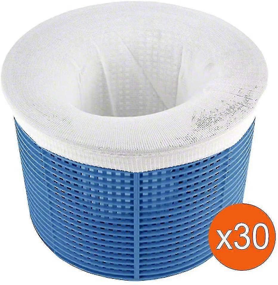 30 Pcs Skimmer Socks, Universal Disposable Pre Filter For Pool-MXBC