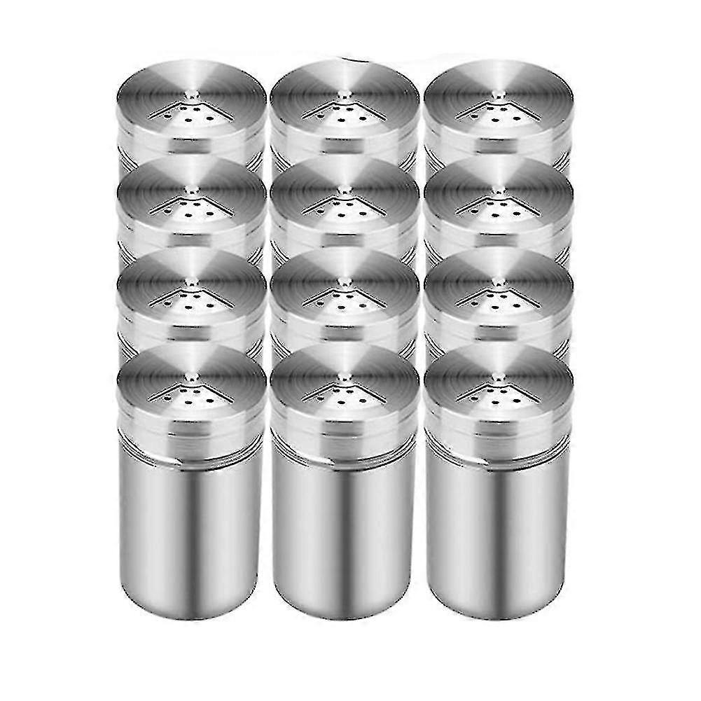 Spice Shakers, Spice Jars Container, Glass Spice Jars With Viewing-MXBC