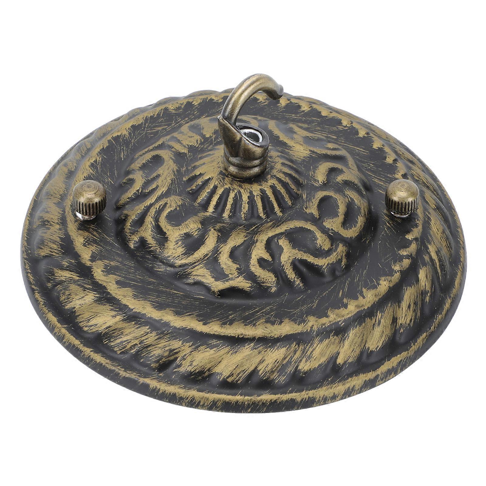 2Pcs Vintage Chandelier Ceiling Plates Creative Ceiling Plates Delicate Ceiling Plates