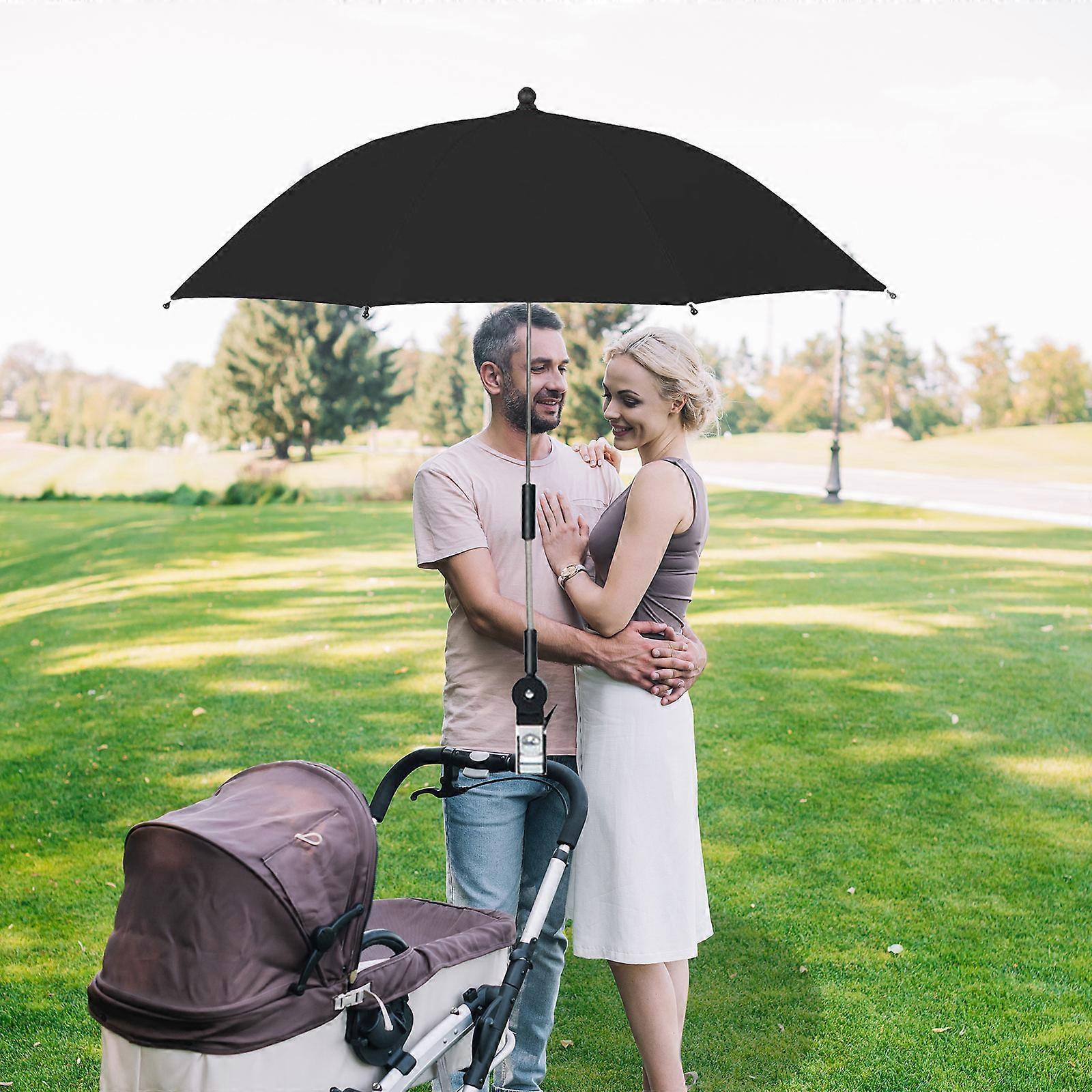 Kinderwagen Mehrzweck-Regenschirm Babyschirme Sonnenschutz UV-Schutz  Regendicht mit Klemme zur Strkung des Outdoor-Produkts | Fruugo DE