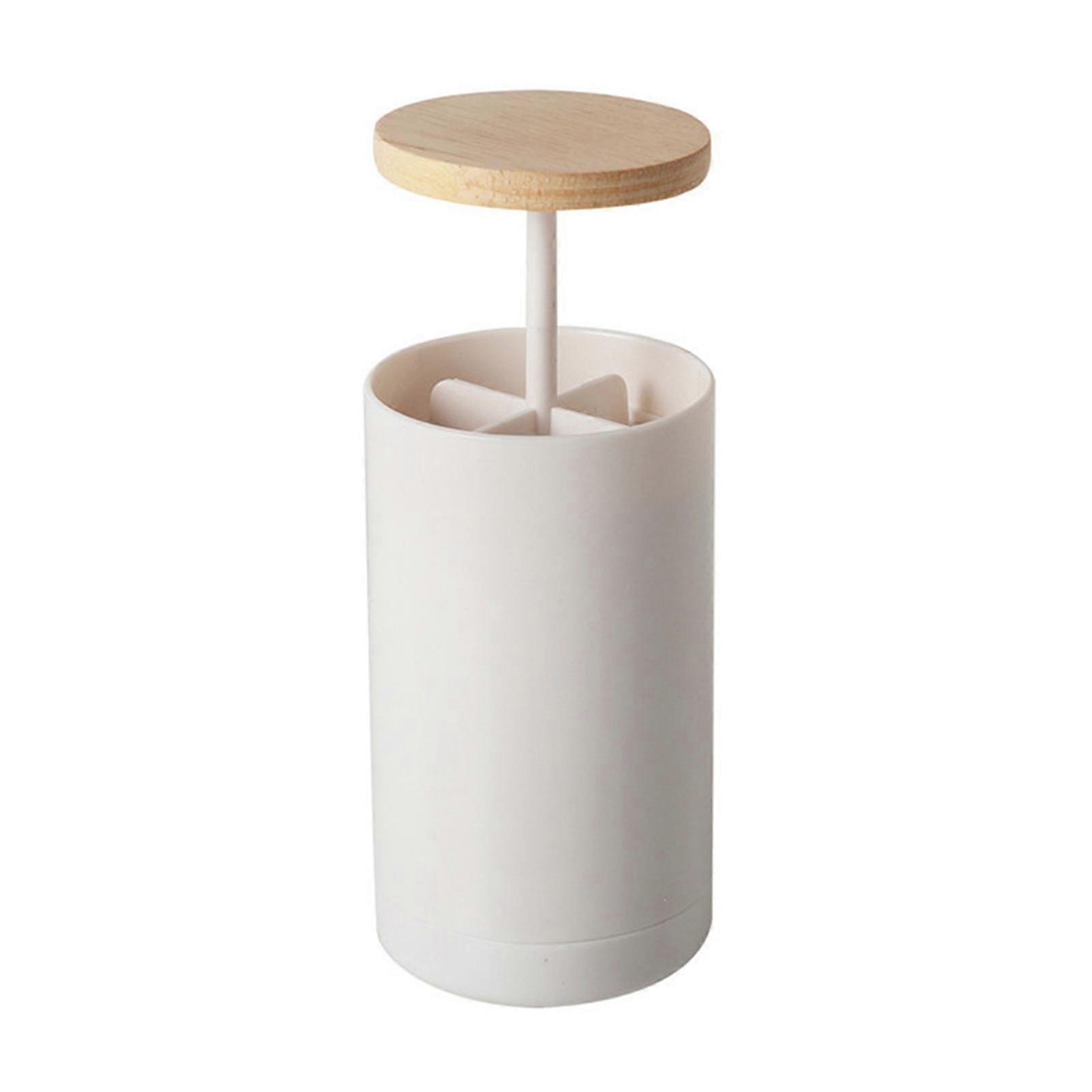 Toothpick Holder Portable Convenient Lightweight Cotton Bud Swabs Toothpick Storage Holder for Home