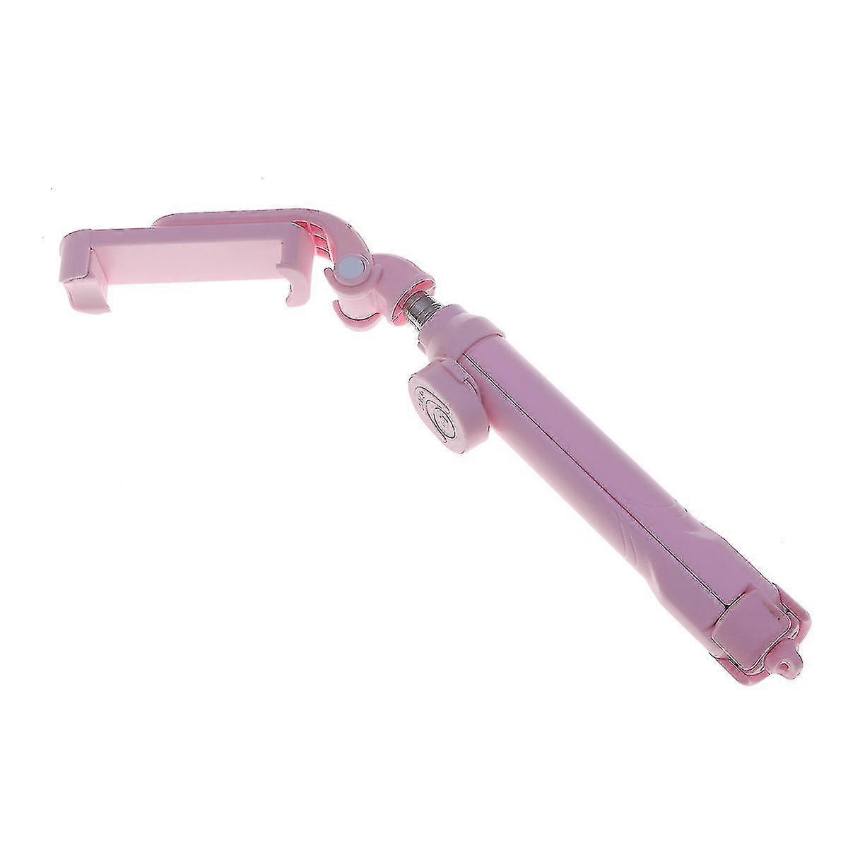Portative Selfie Stick Handy Universal Multifunktionstativ (rosa)