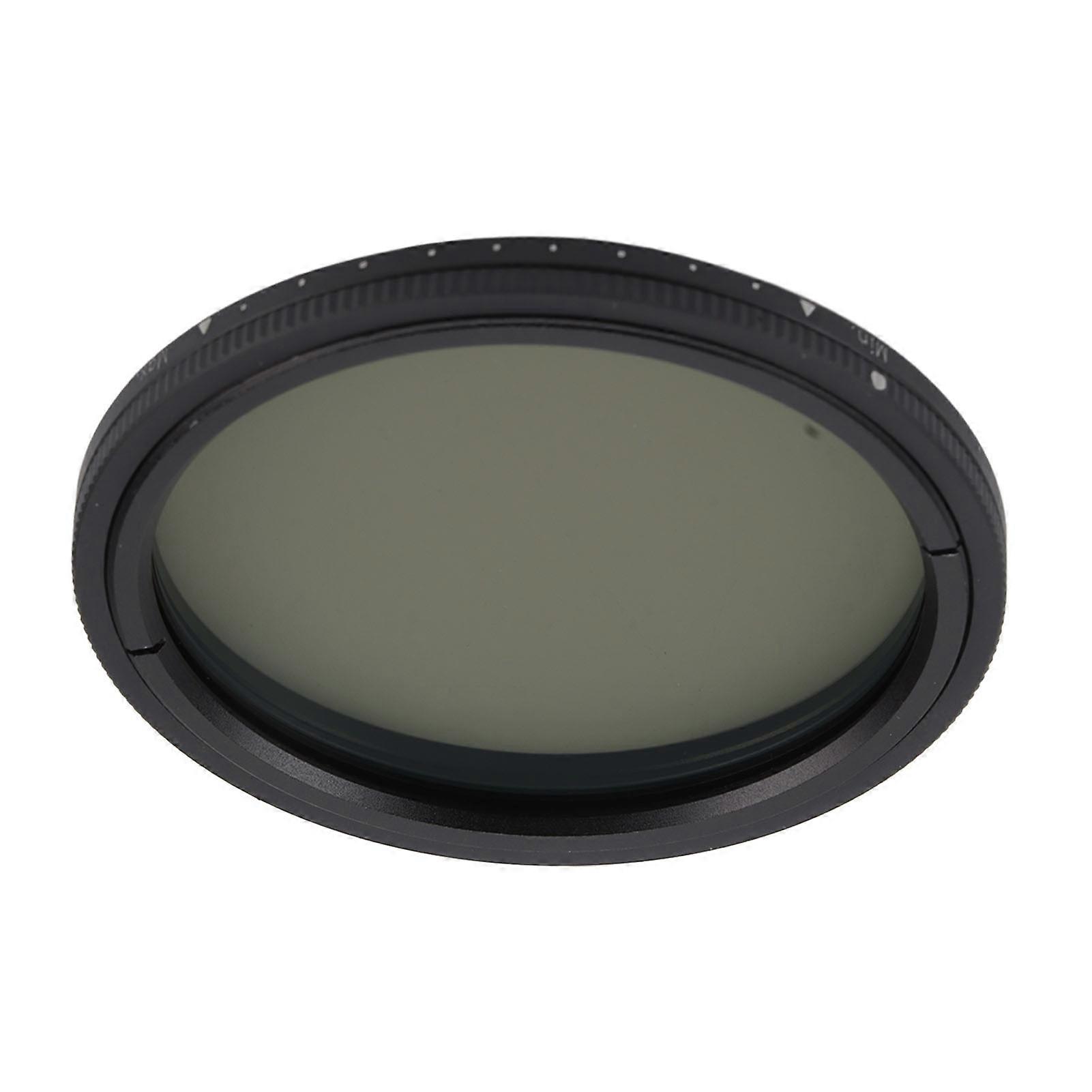 Lightdow Camera ND Filter ND2 to ND1000 Adjustable Optical Glass Camera Filter Lens for Shooting Flowing Water