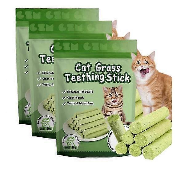 Cat Grass Teething Stick,Cat Grass Teething Stick Cuddles And Meow Teeth Cleaner