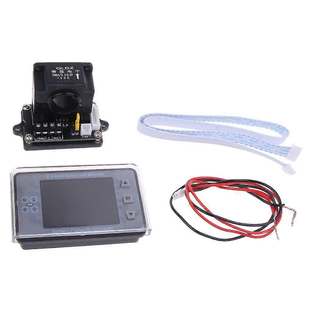 Upgraded Voltage Ammeter 50A/100A/200A/300A/500A Battery Manager- Meter