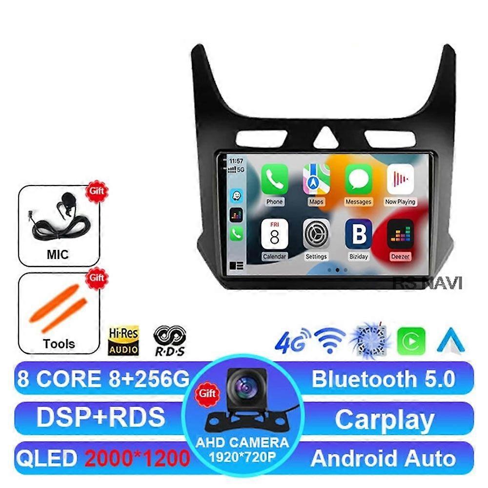 Android 14 Autoradio Pour Chevrolet Cobalt 2 2011 - 2018 Navigation Bt Multimédia Viedo Player Head Unit 5g Wifi Dvd Dsp 4g Lte