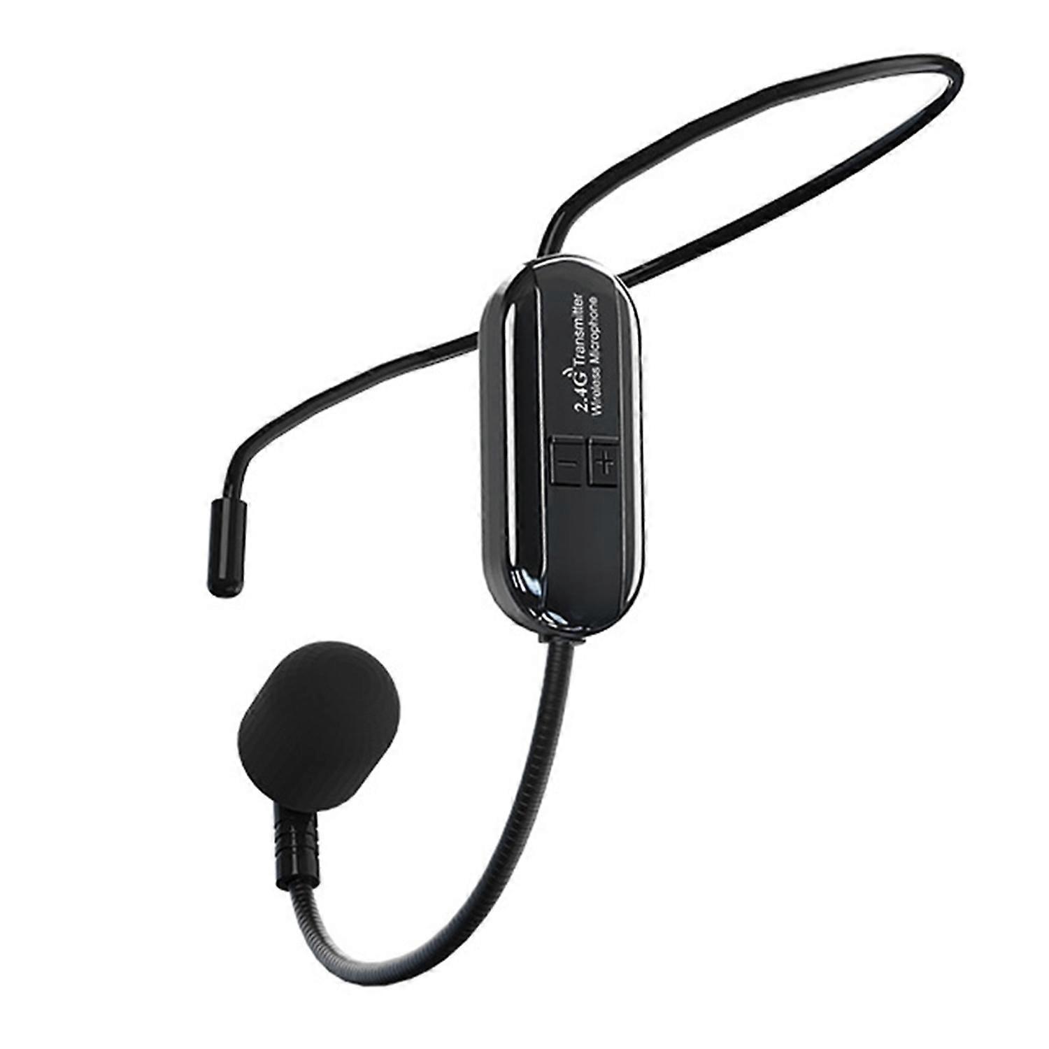 Headset Microphone 2.4G Wireless Technology Intelligent Noise Reduction Reverb Sound Effect Head