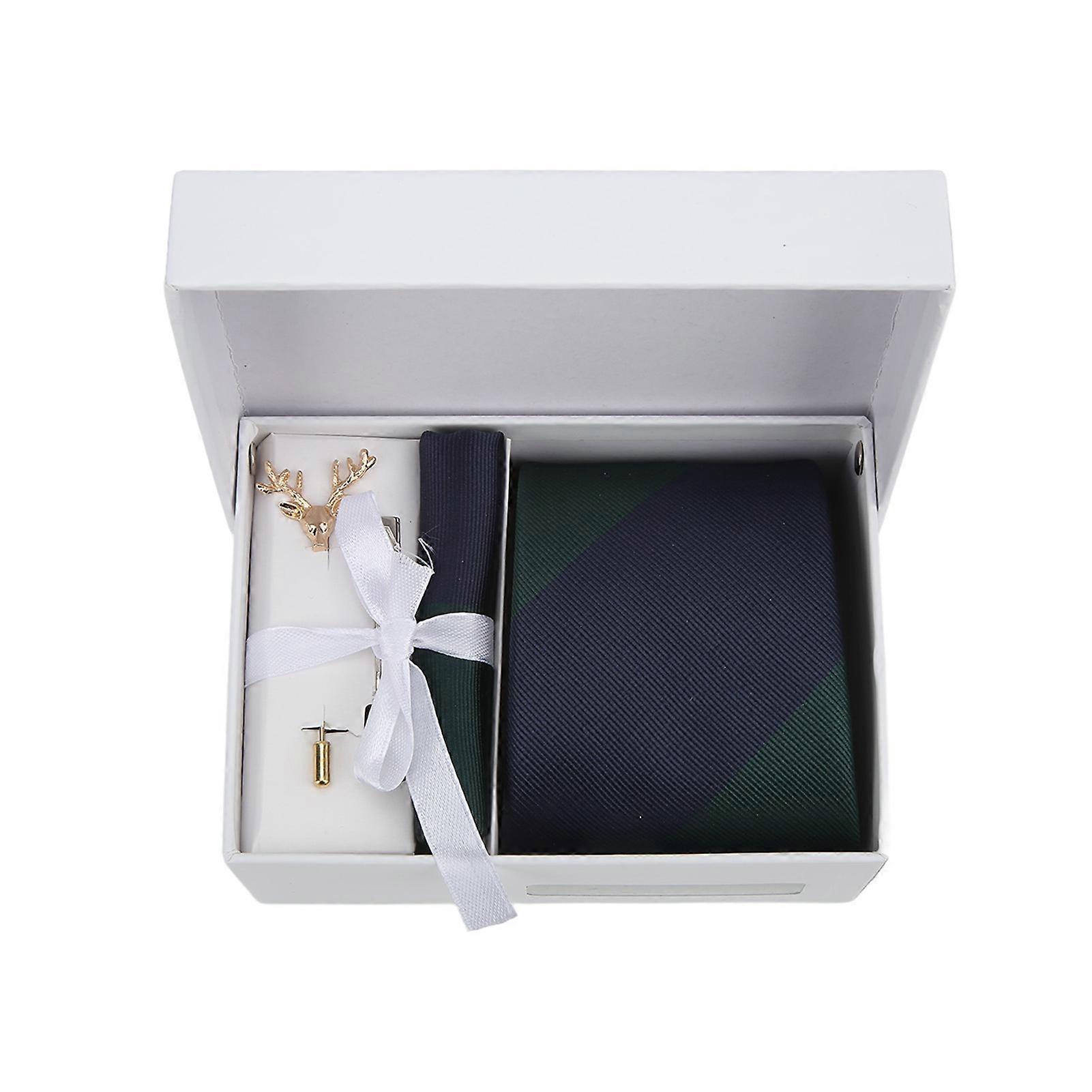 Tie Set, Necktie with Handkerchief