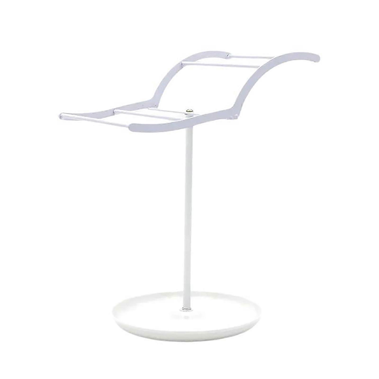 Sophisticated Headbands Organizers Unique Gold and White Headbands Display Stand Organizers for Various Occasions White