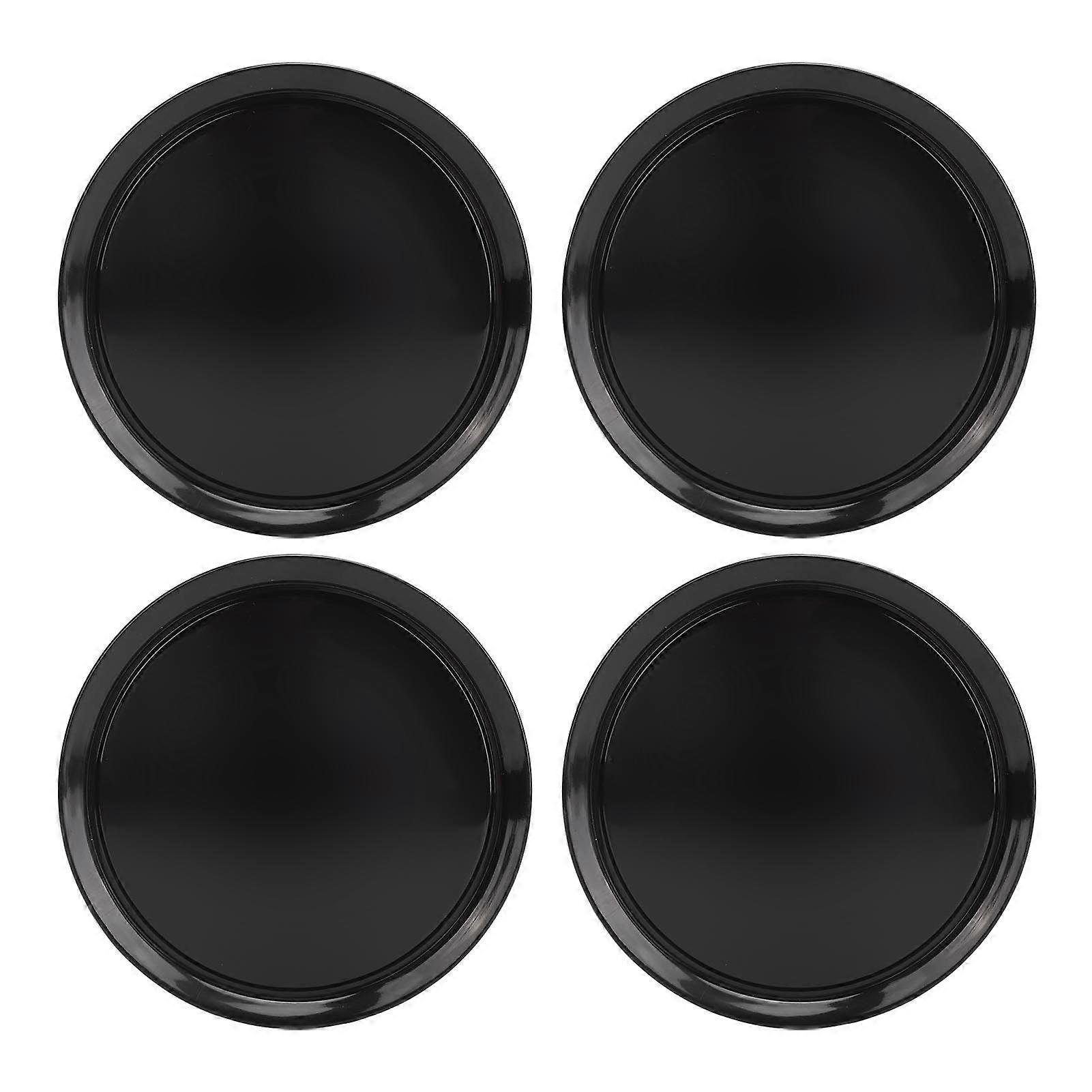 Set of 4 74mm Wheel Center Caps, Stylish and Reliable, with Metal Ring for Car Rims