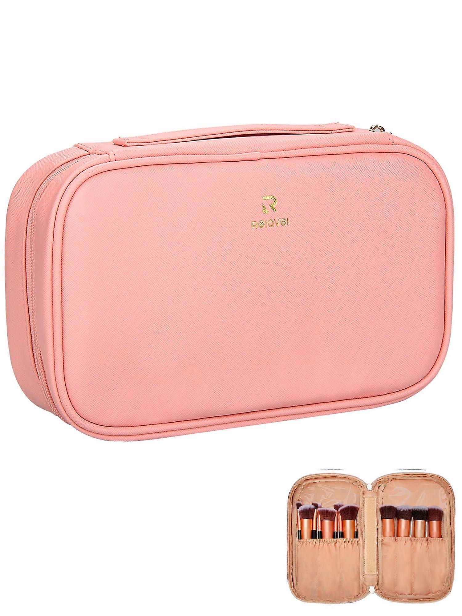 Makeup Brush Bag For Travel Small Size Multi Purpose Cosmetic Organizer Nylon