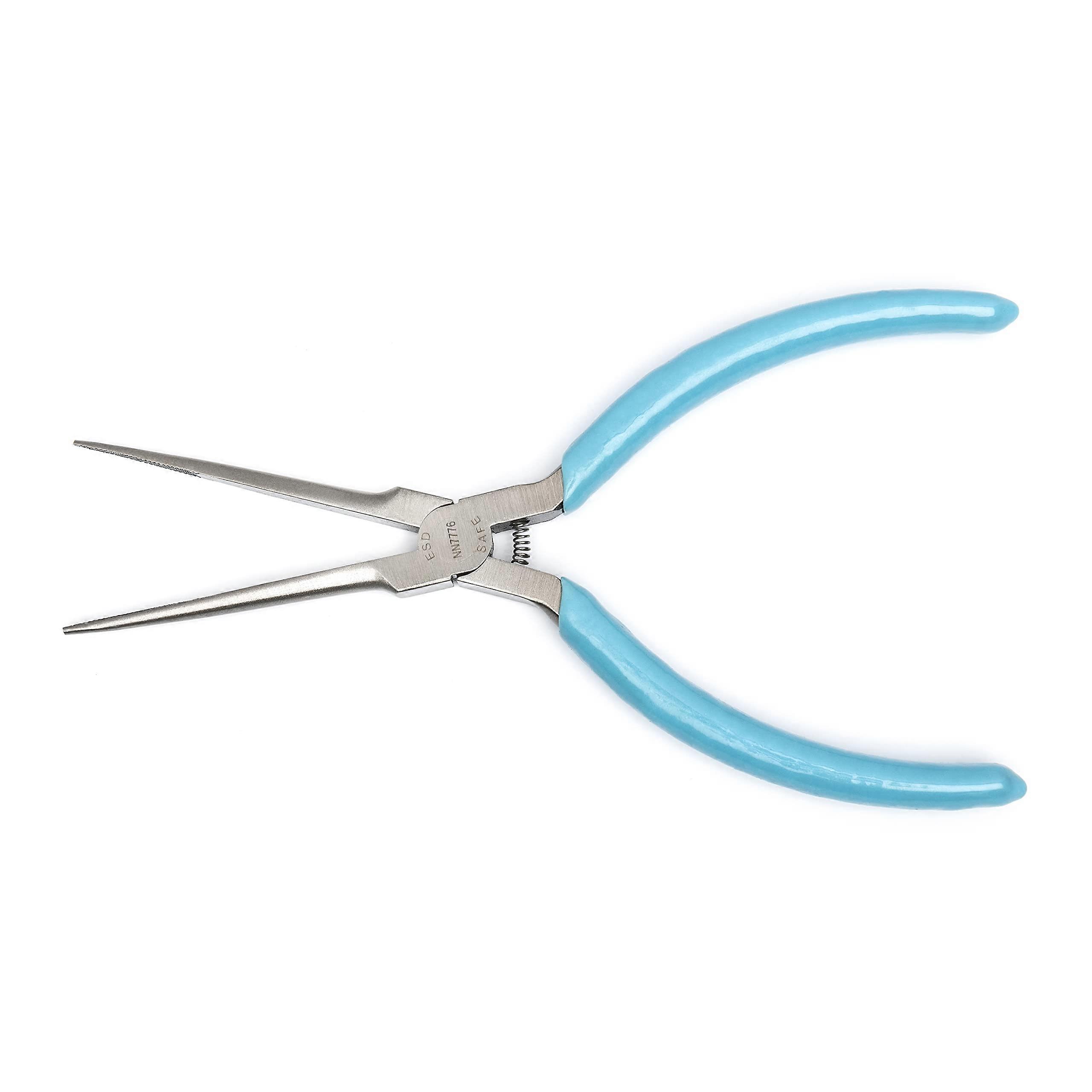Long Nose Plier for Precise Gripping and Bending - Needle Nose Pliers for Electronics, Jewelry Making, and Crafting