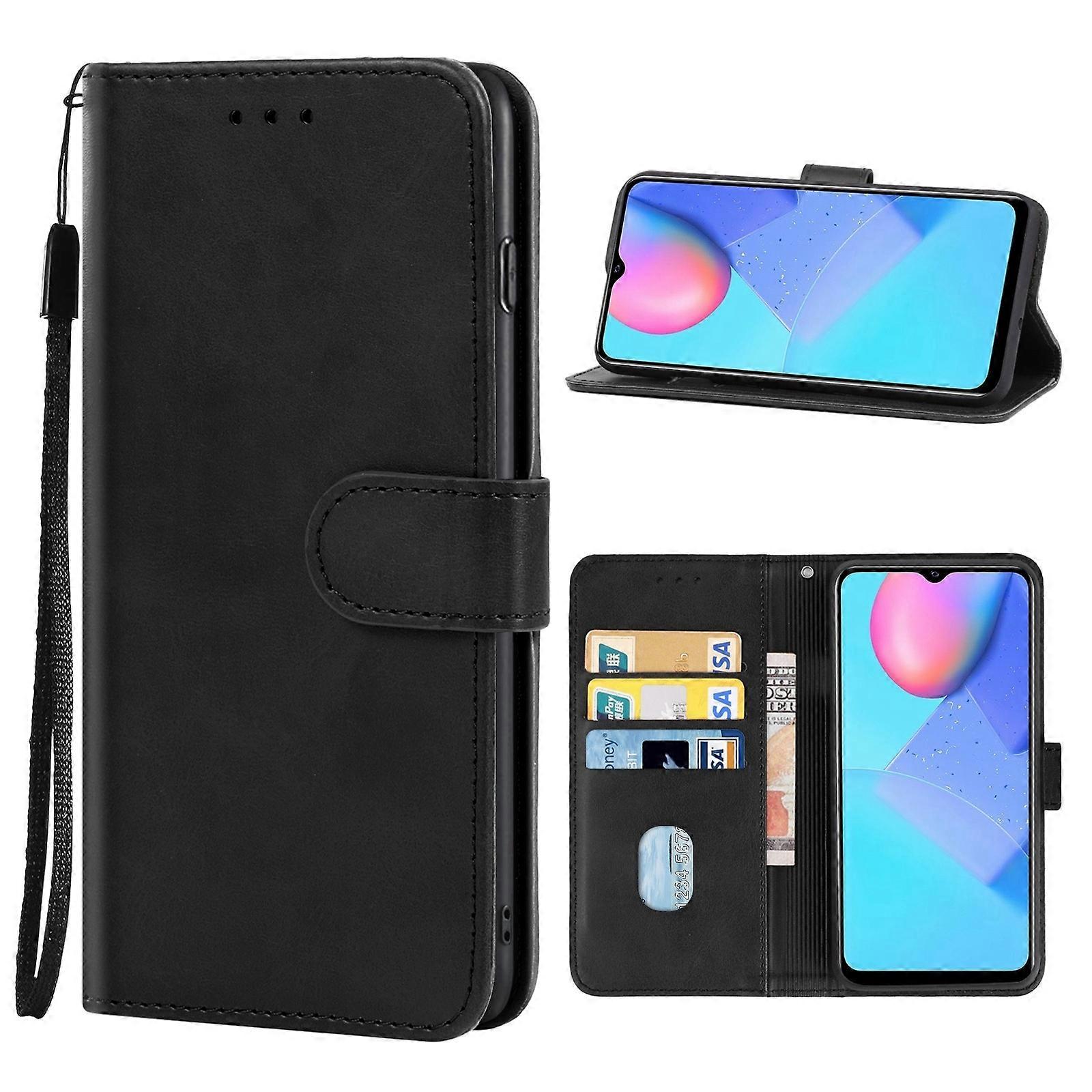 For vivo Y12i Leather Phone Case
