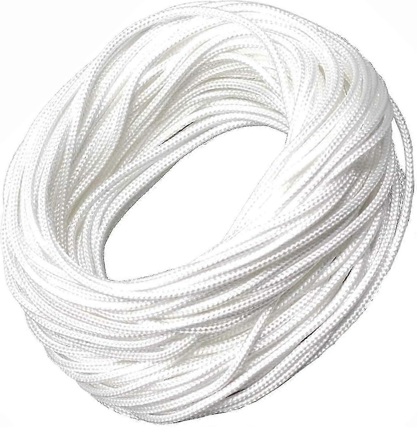 White Roman Blinds Cord - 20m Replacement String