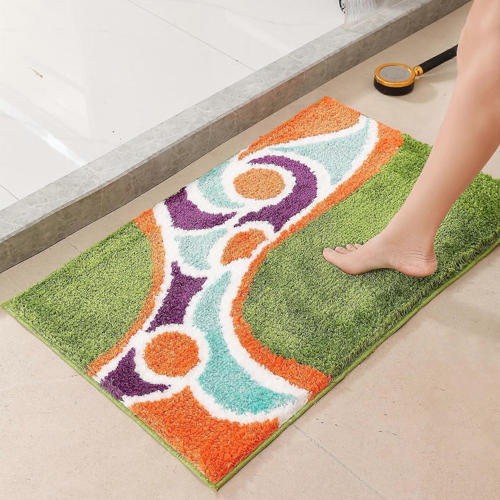 Soft non-slip bathroom mat 20x32 inches