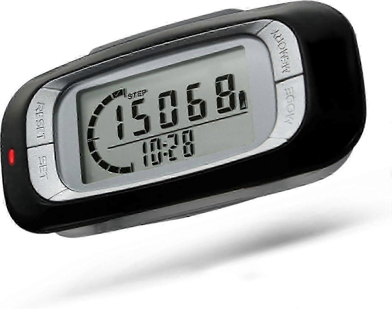 Portable 3d Pedometer For Walking - Clip-on With Data Storage