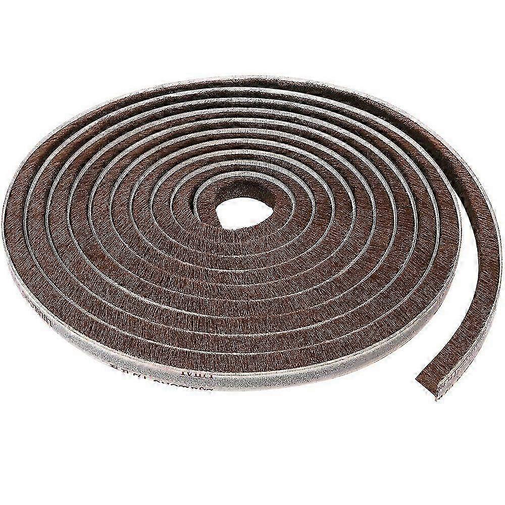 Windproof Door Strip Tape Brush Sealing Strip Door And Window Seal Pile Weatherstrip Self Adhesive