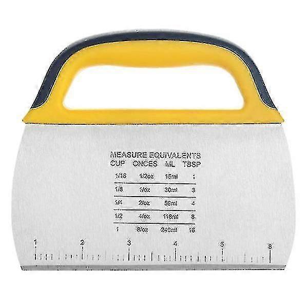 1pc Home Scraper Stainless Steel Scraper Sliced Rice Noodles Scraper For Baking_Gift Of G