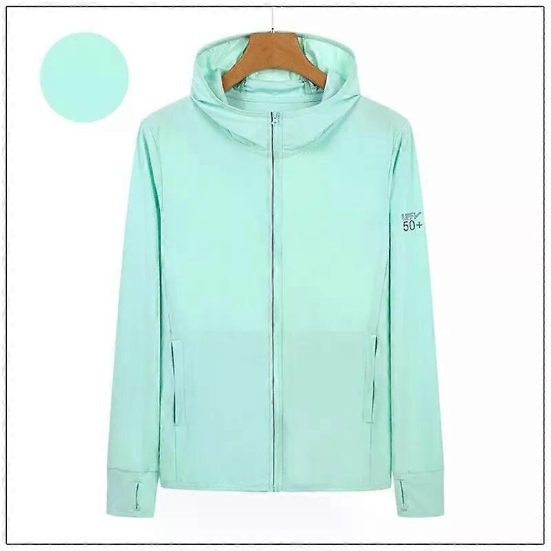 Chaqueta de proteccin solar UPF50 + para hombre y mujer, abrigo de piel de seda de hielo para caminar, viajar y pescar, ropa deportiva al aire libre