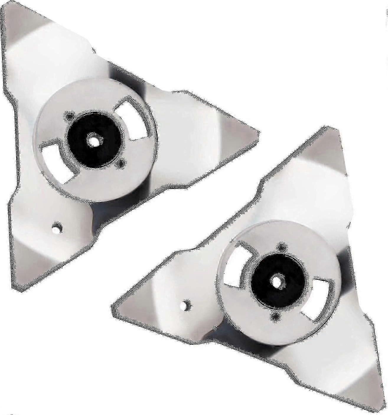 2-pack reservblad för Robomow robotgräsklippare RS TS MS RC TC MC-modeller i rostfritt stål - ZCL1867