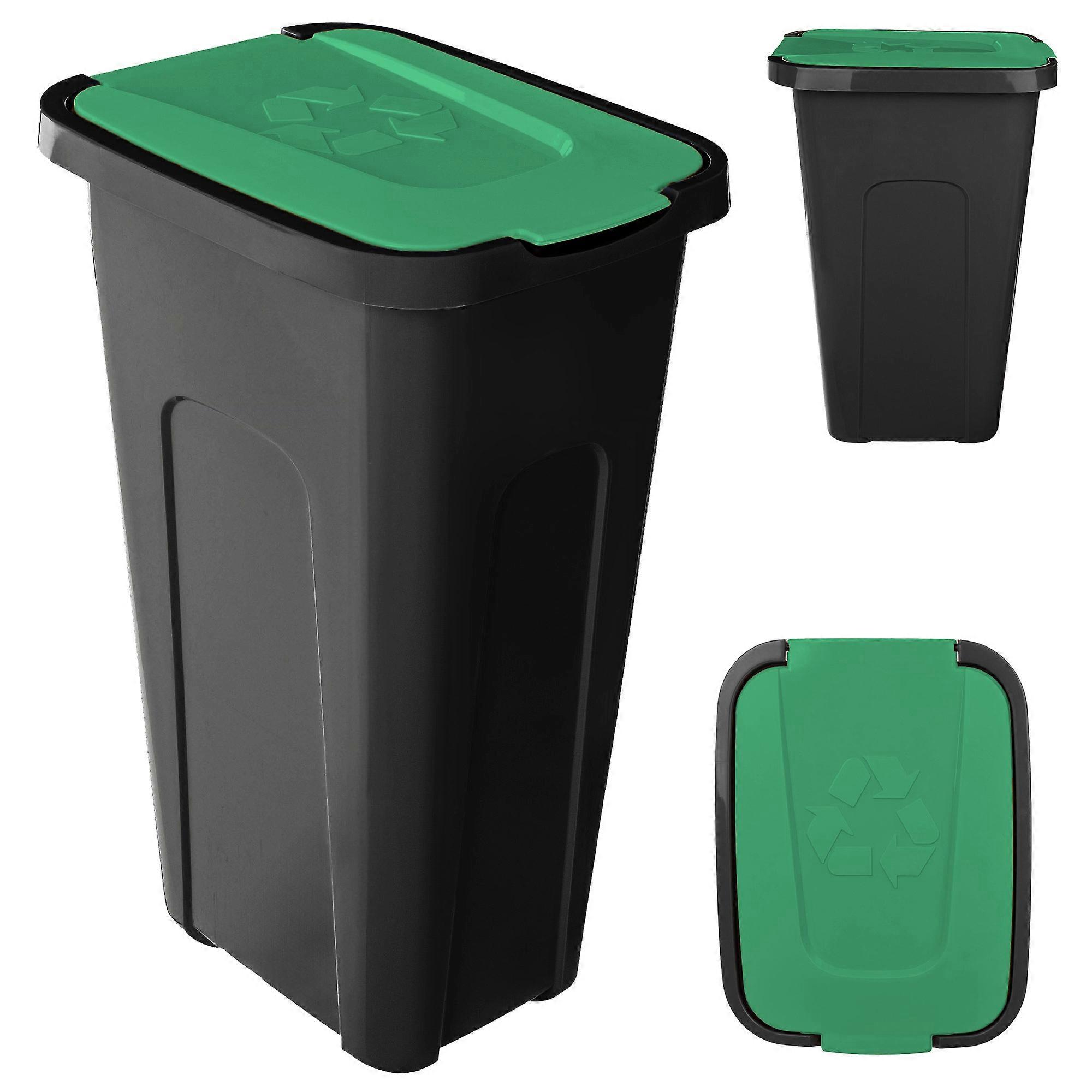 KADAX Mülleimer Mülltrennbehälter 30L Eimer Müllcontainer mit Deckel