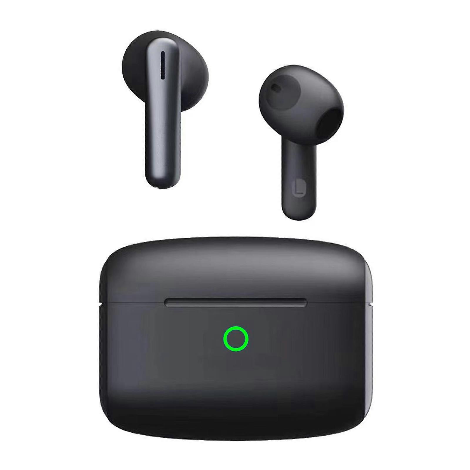 Language Translator Earbuds Translator Device 32 Languages Online Voice Translator Bluetooth-compatible for Exploring  Black