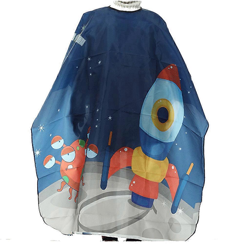 Kids' Hair Cutting Cape, Lightweight Breathable Cartoon Patterns Cape With Anti-Static Feature For Colorful Salon Adventures (Professional Quality)