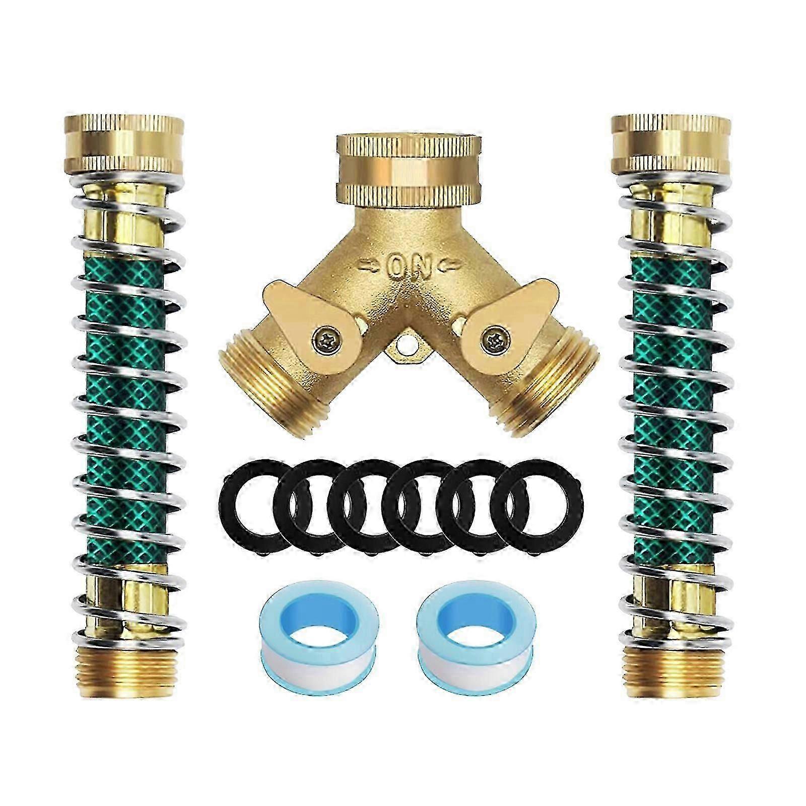 2 Way Garden Hose Splitters - Y Way Connector