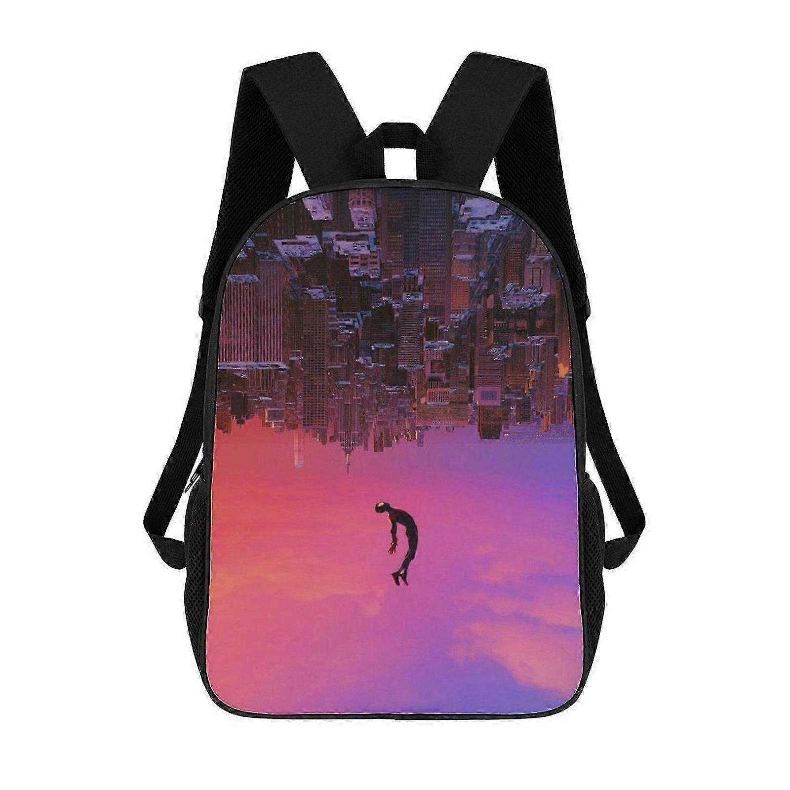 i2170 Miles Morales Backpack Shoulders DaypackBag Work Travel Classic Unisex Backpack kli2170