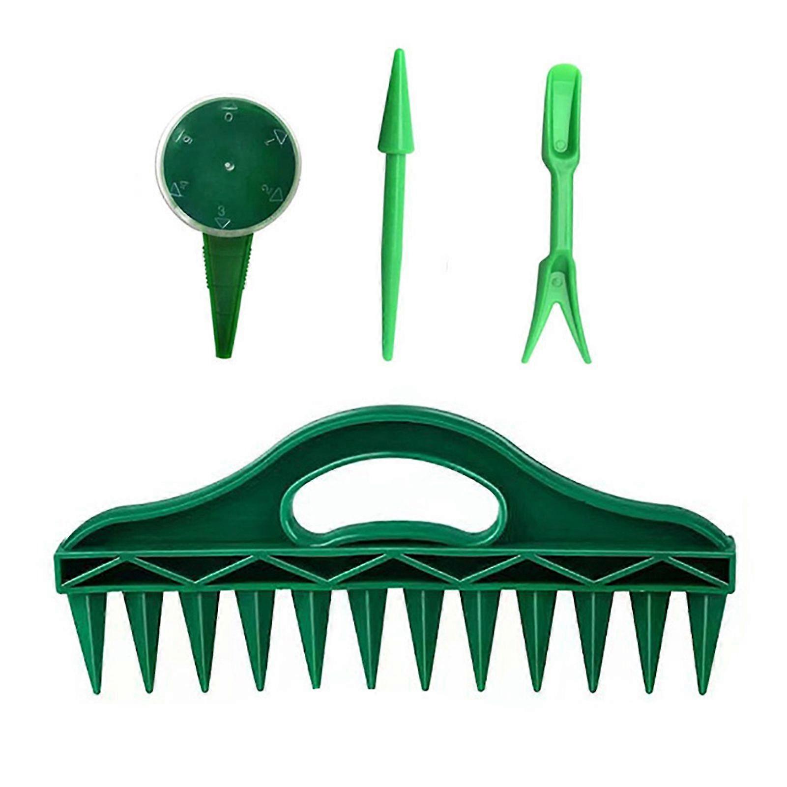 Manual Seeds Spreader 12-Hole Dibber with Hand Sowing Tool Adjustable Seeds Dispenser Planting Tool for Gardeners Flower Vegetable Seeds