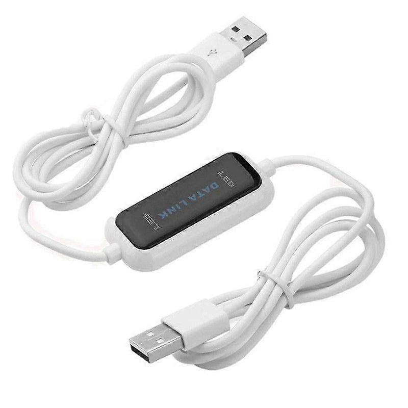 Portable USB PC to PC Transfer Cable Online Share Sync Link Net Direct Data File Transfer Bridge
