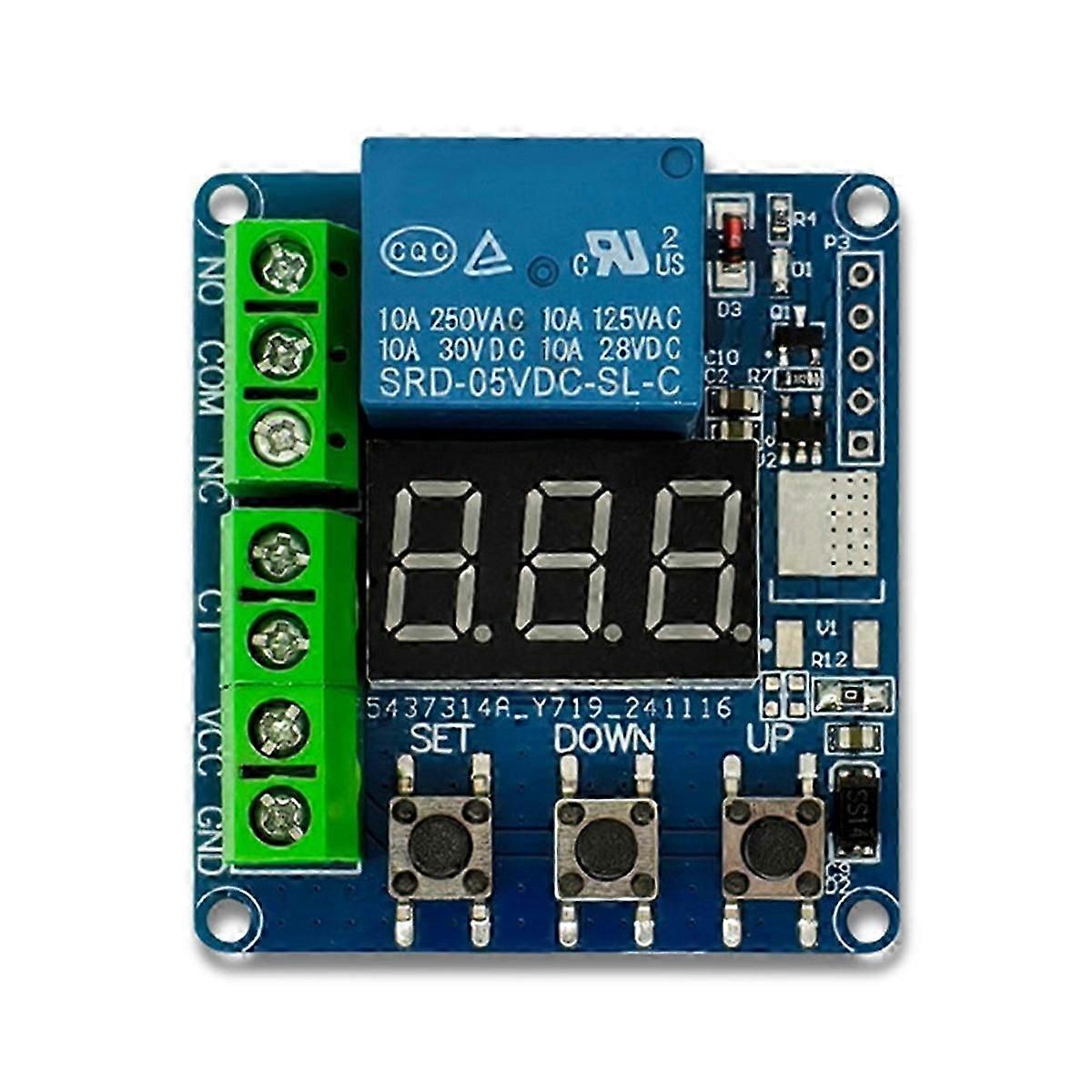 5A Overcurrent Protection Sensor Module 12V AC Current Detection Sensor with Overload Protection