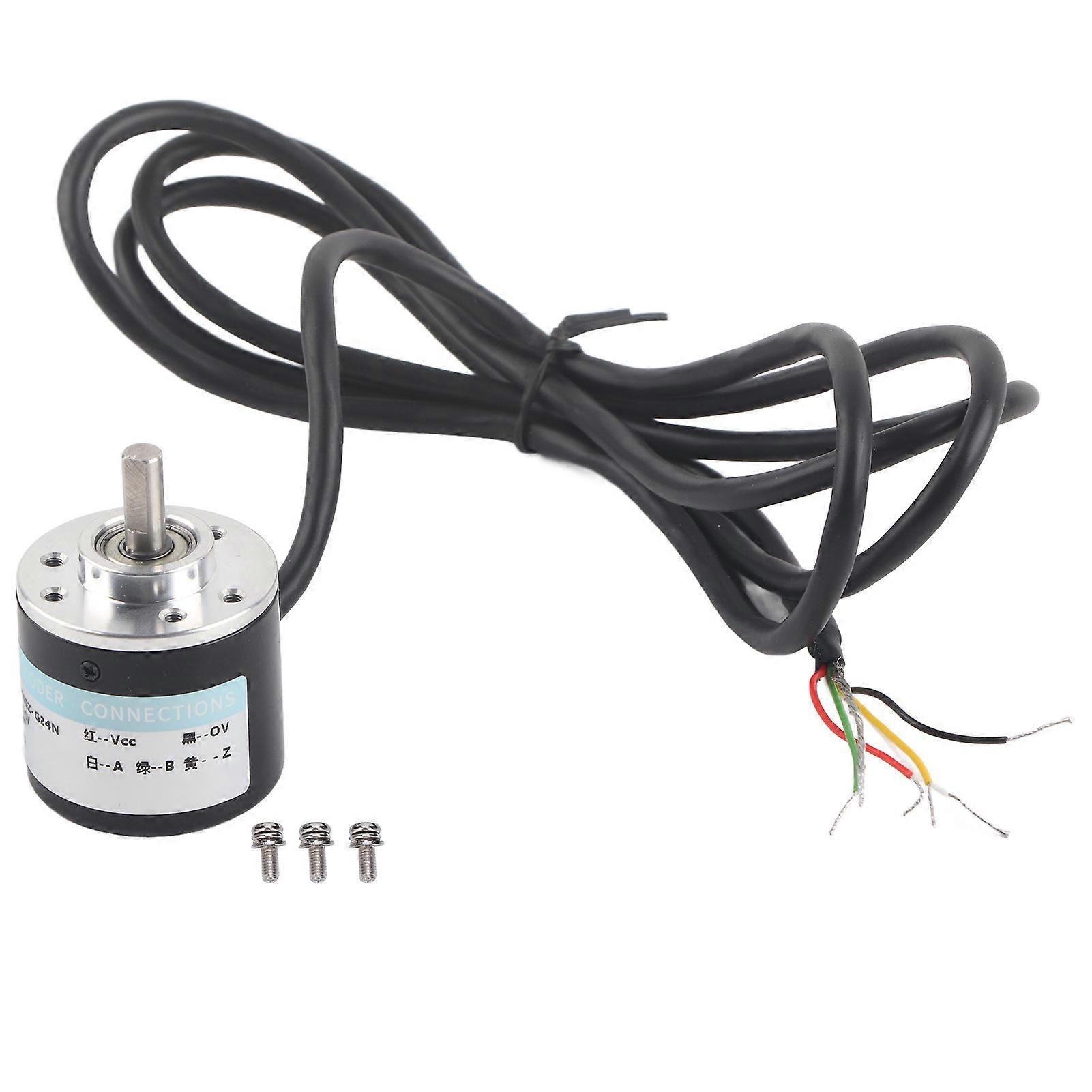 Encoder Solid Shaft ABZ 3‑Phase Motion Controls Component 30KHZ 1000B/1024B DC5-24V