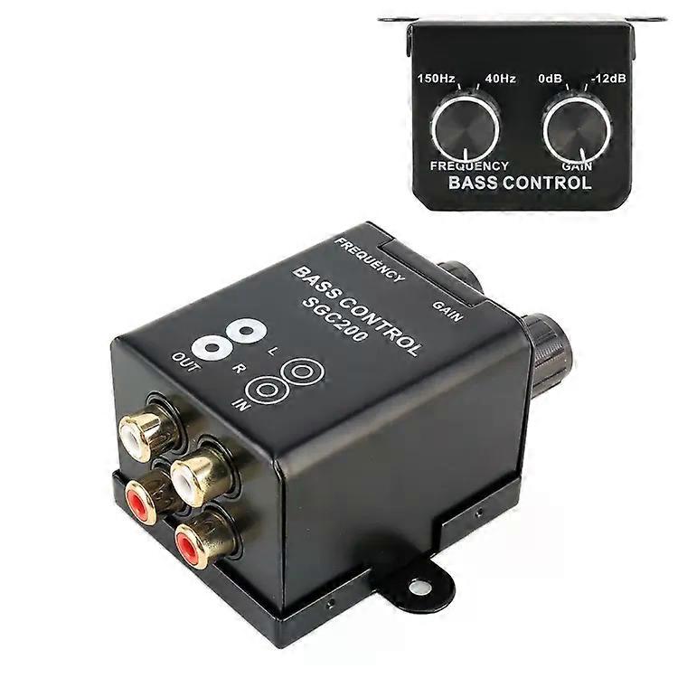 Car Subwoofer Amplifier-Bass Controller & Regulator for Home & Auto