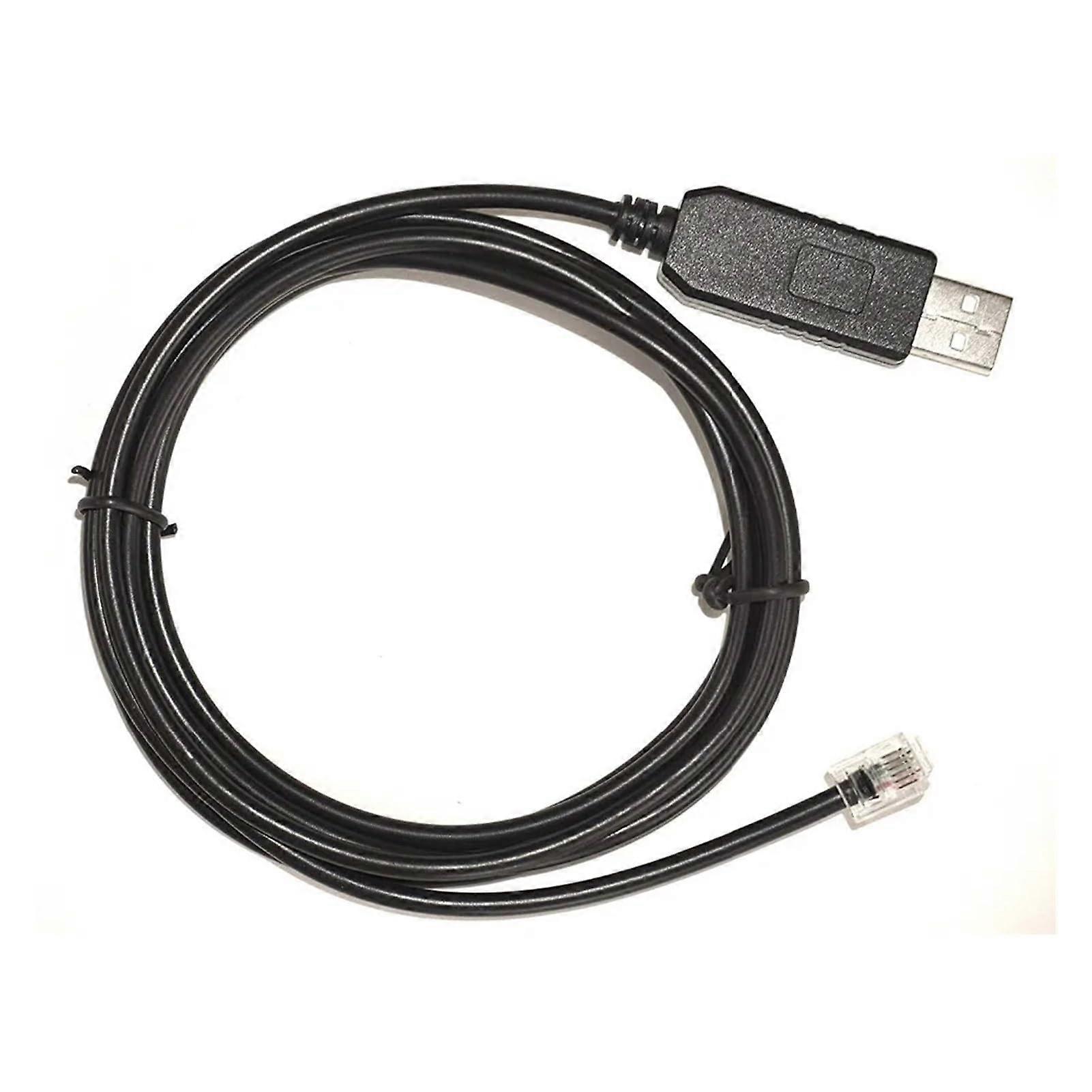 USB To J5 Serial Connector, 6-Pin RJ11 RJ12, RS232 To DB9 Cable Replacement For S200 SynqNet CAN Base Unit AC/DC Drive