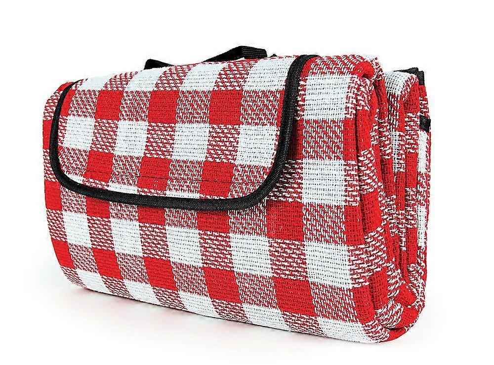 Camco 42801 picnic blanket (51 'x 59', red/white) red/white standard packaging
