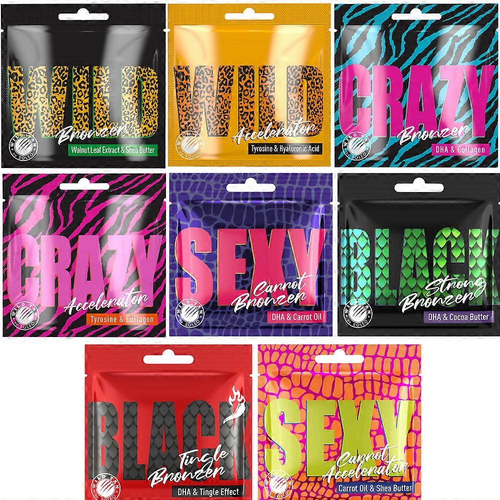Set di bustine abbronzanti Wild Tan x32 pezzi