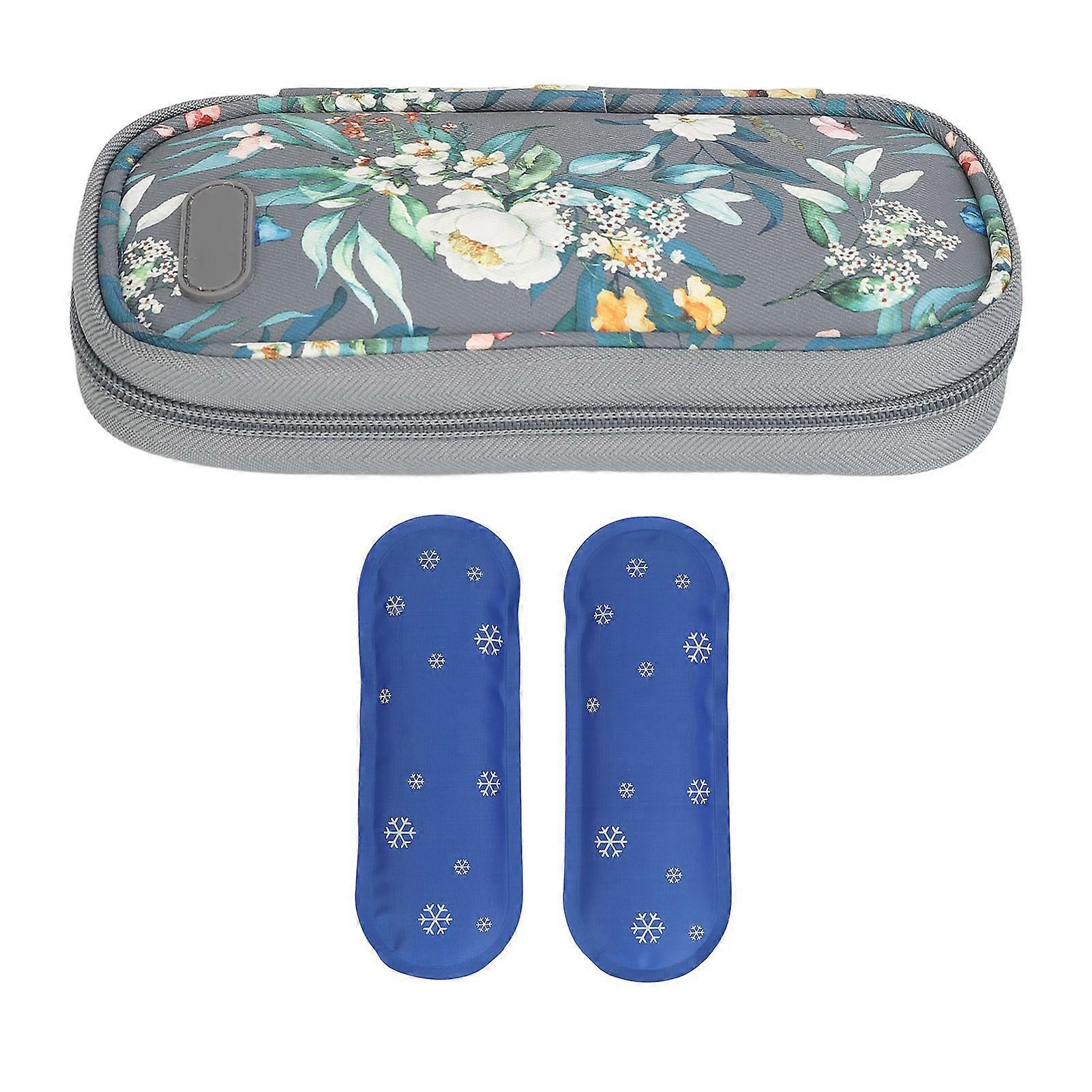 Cooler Bag Portable Lightweight Improved Insulation Convenient for Insulin Pen Glucose Monitor