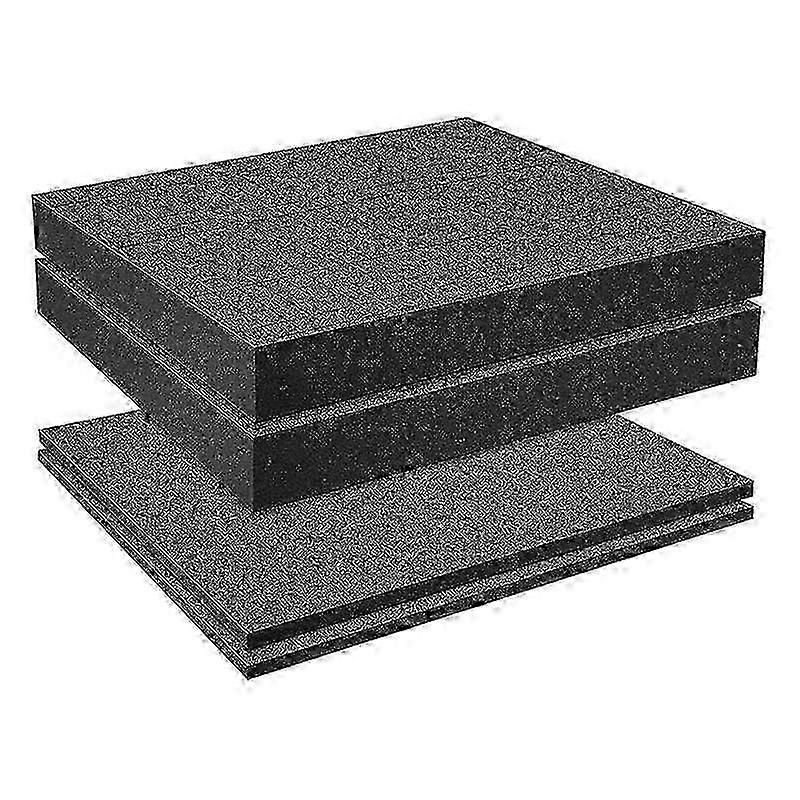 4 PCS Pick Apart Foam Insert Pluck Pre Square Sheet Foam with Bottom Use for Board Game Box Cases Storage Drawer A js