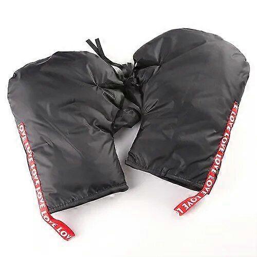 1Pairs Windproof Rainproof Winter Keep Warm Handlebar Handle Guard Cover Gloves For Motorcycle Scooter Bicycle Bike