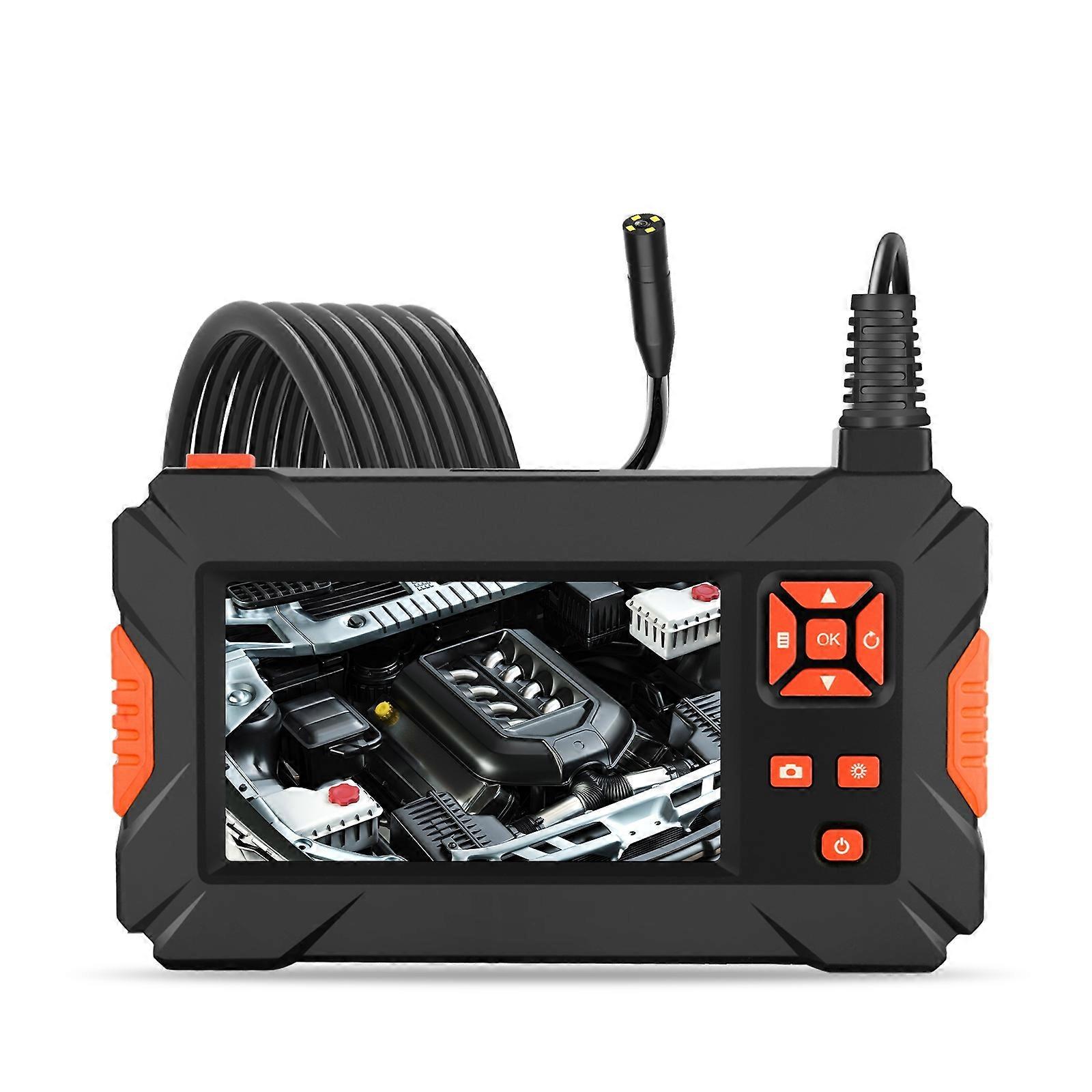 P130 8mm 4.3 inch Single Camera with Screen Endoscope, Length:5m