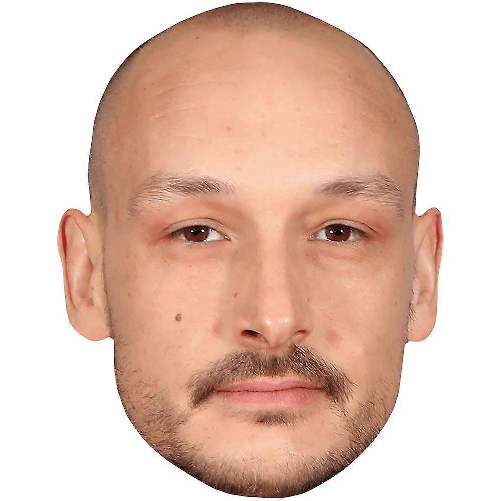 George Daniel (Beard) Celebrity Mask, Flat Card Face