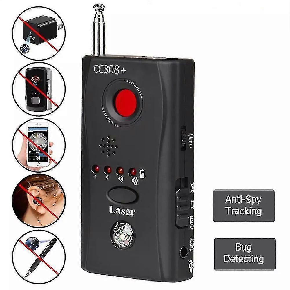 Hidden Camera Device Detectors Bug Detector ,police Scanner, Rf Signal Detector, Locates Hidden Device In Office,hotel,bathroom