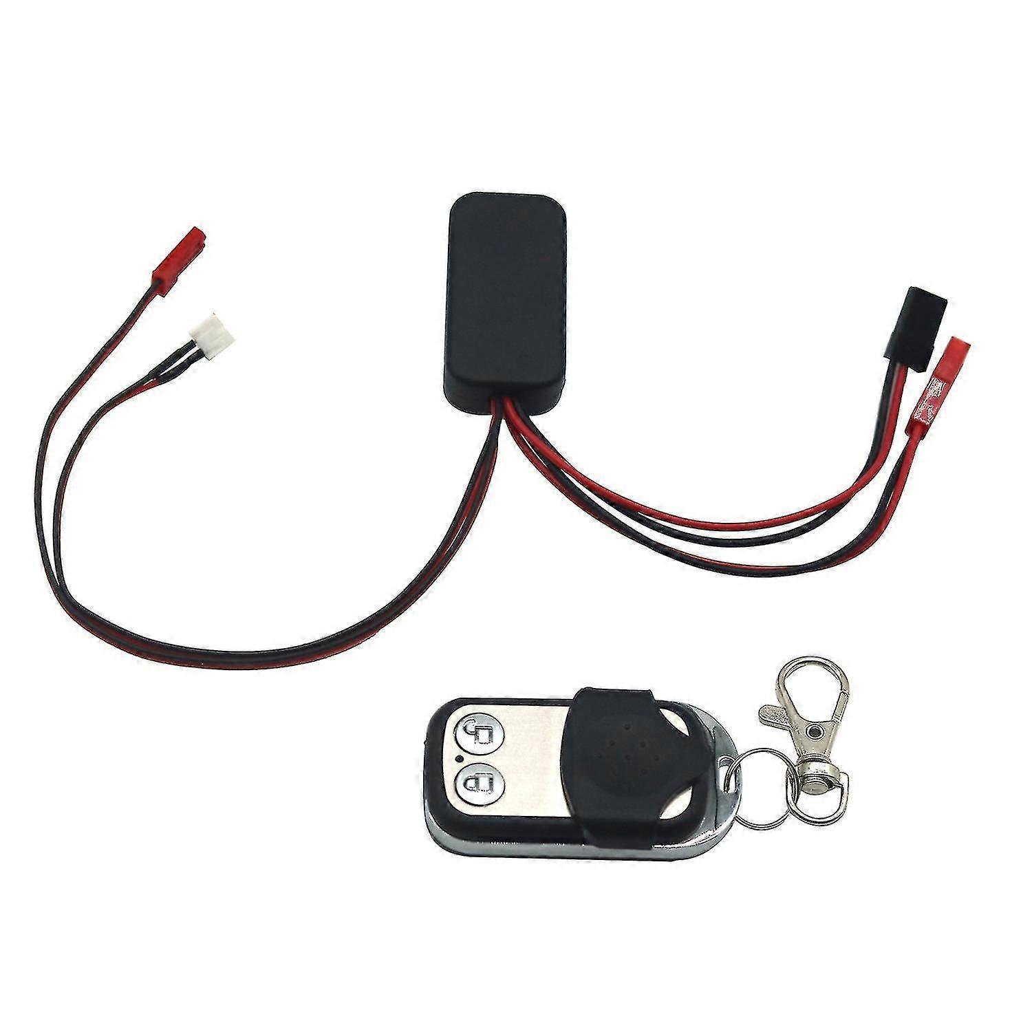 1:10 Rc Rock Crawler Automatic Simulated Control Wireless Remote & Receiver For Axial Scx10 D90 Cli