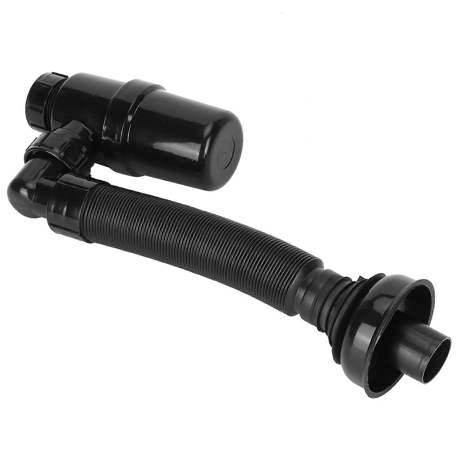 Basin sink P-type drain pipe anti-blocking and deodorizing pipe wash basin accessories