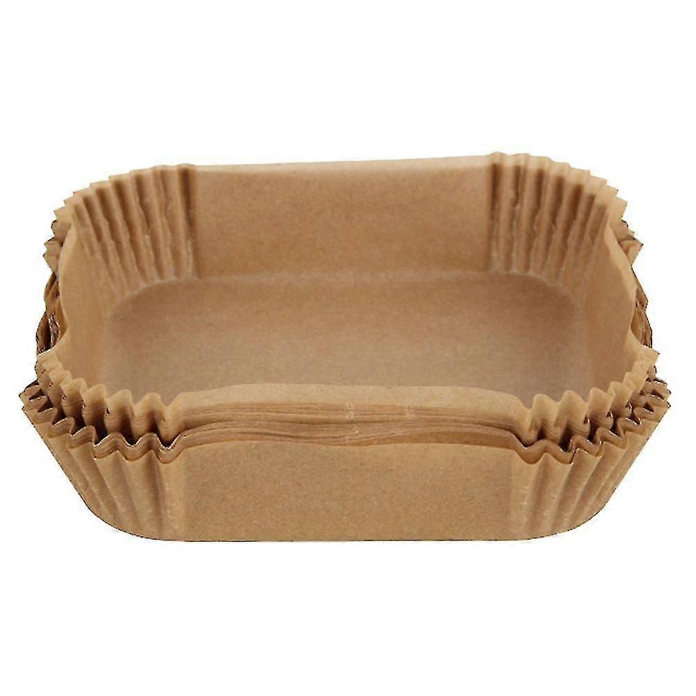 100 Pcs Airfrywr Steamer Paper Airfryer Liners Perforated Parchment Paper Reusable Steamer Liners
