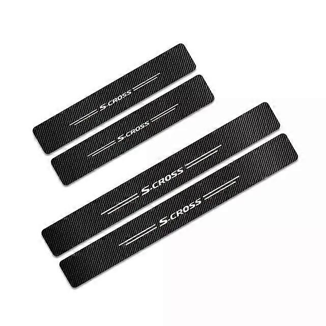 Suitable for Suzuki Swift Jimny Ignis Alto Samurai Baleno xGrand Vitara Celerio Ciaz Ertiga S-Cross SX4 Car Door Sill Decor Stickers