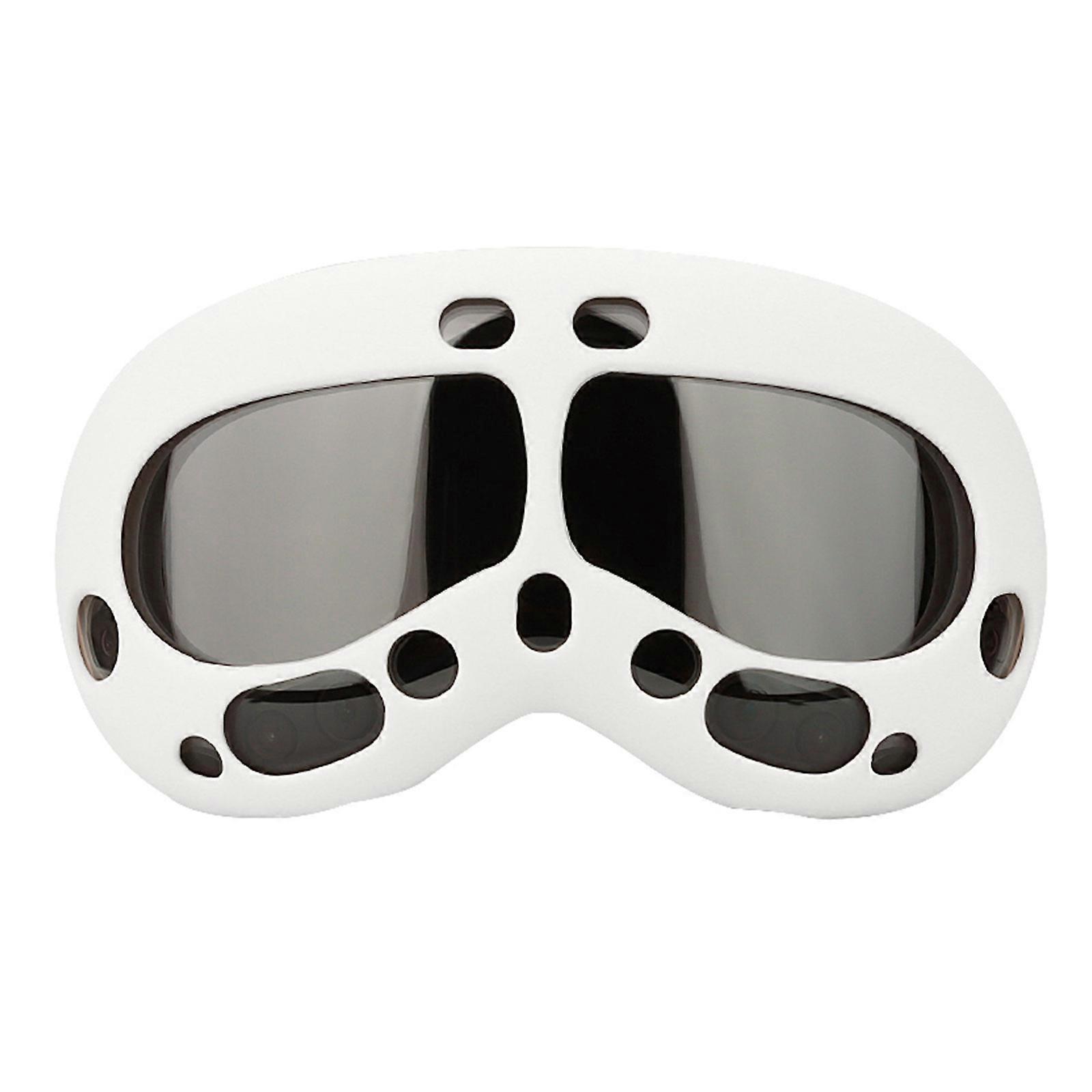Silicones Protective Case For Vision VR Helmets Front Protector Cover For Vision Headsets Access White