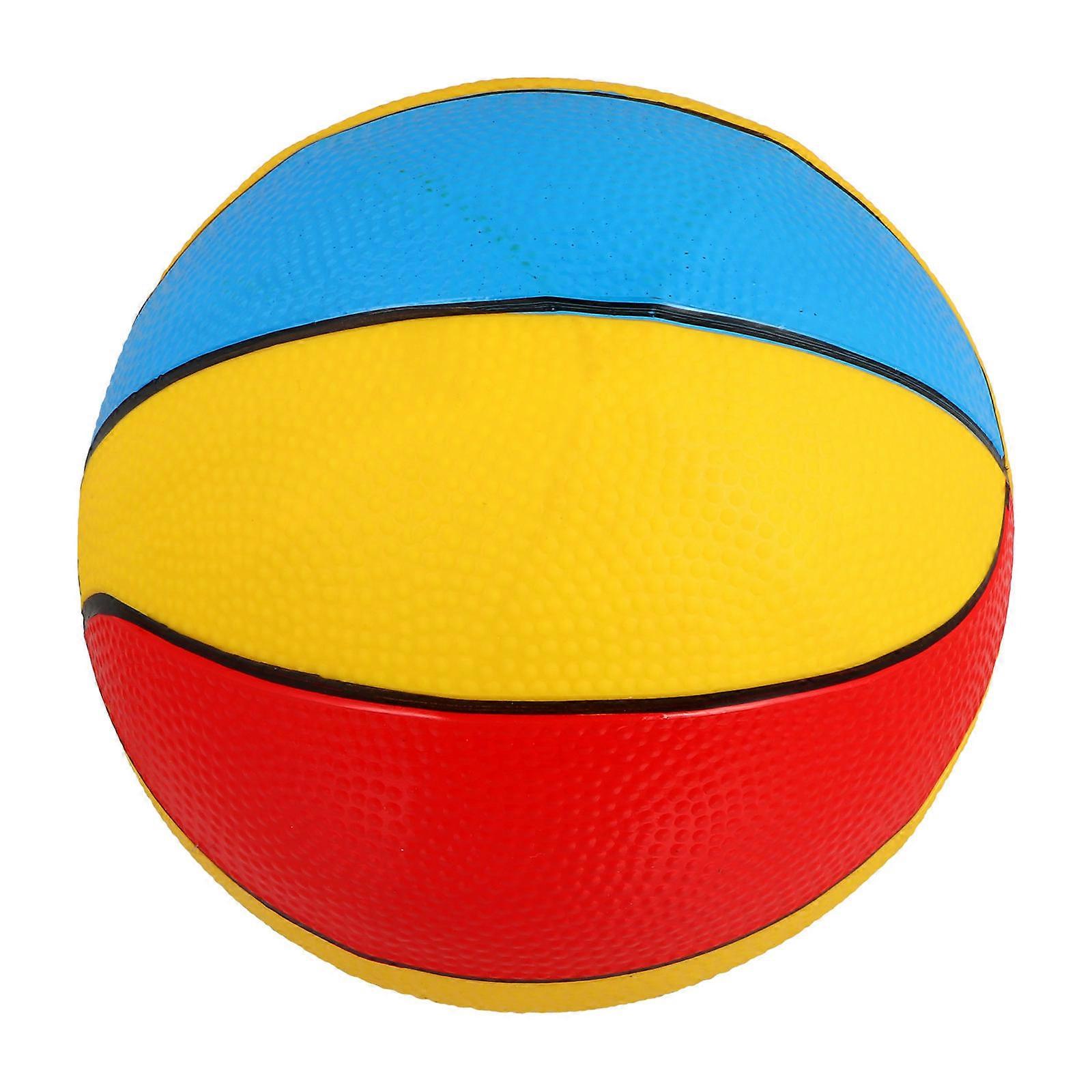 Kids Basketball Toy for Playing Made of PVC Red Color One Piece 6 Inch Diameter