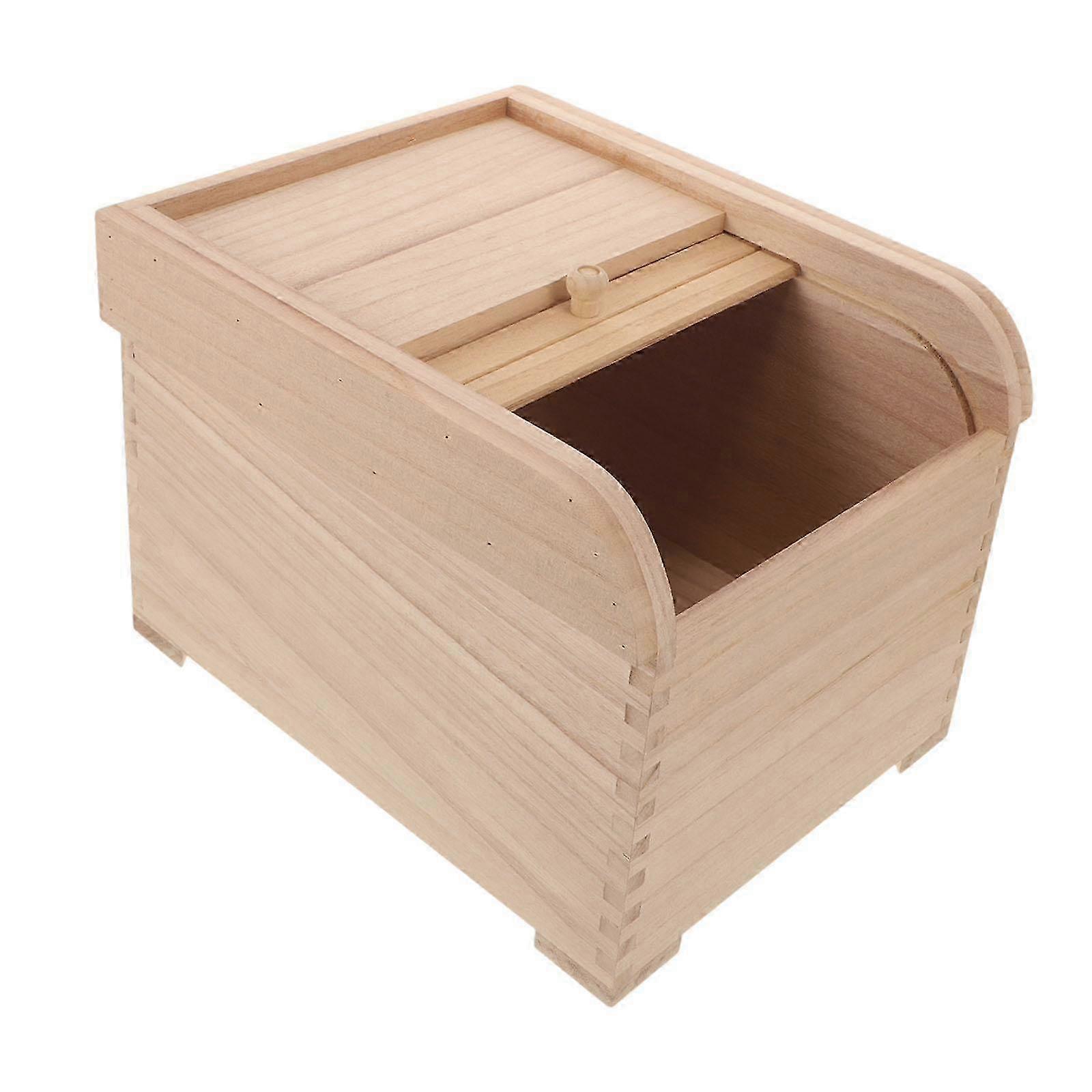 Grain Storage Container Dry Storage for Cereal Light Brown